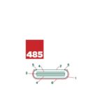 485 tekening