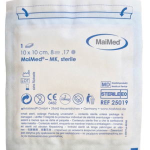 Steriele compressen 10 x 10 cm, 8-lagig - 100 stks - Afbeelding 3