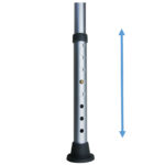 Douchestoeltje rond-poot