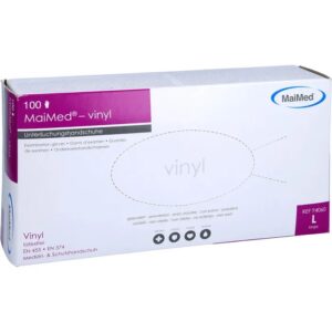 Maimed Handschoenen Vinyl (per 100st) - Afbeelding 4