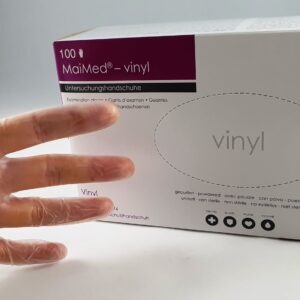 Maimed Handschoenen Vinyl (per 100st) - Afbeelding 3