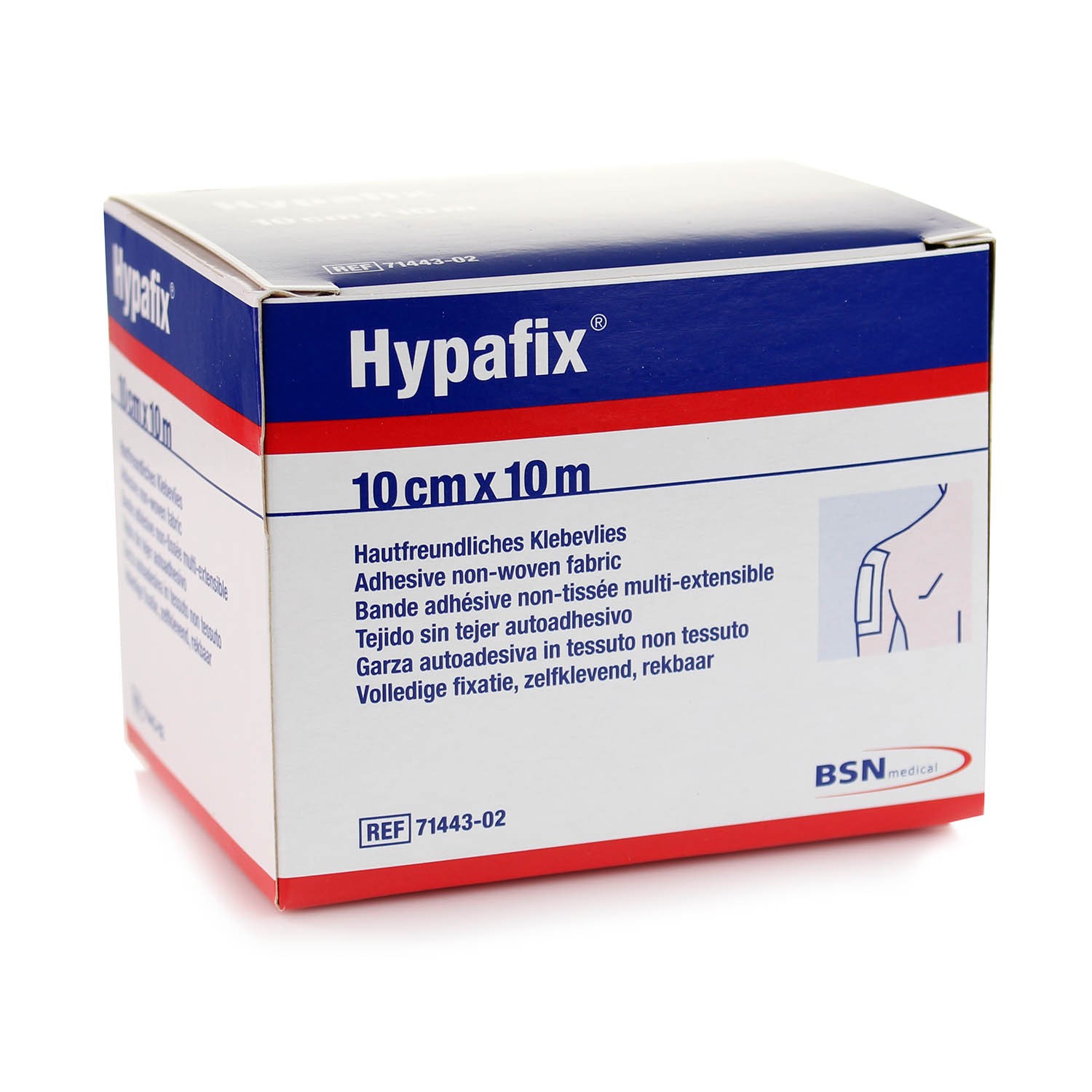 Hypafix Hypoallergische fixatiepleister Van Houdt Medical