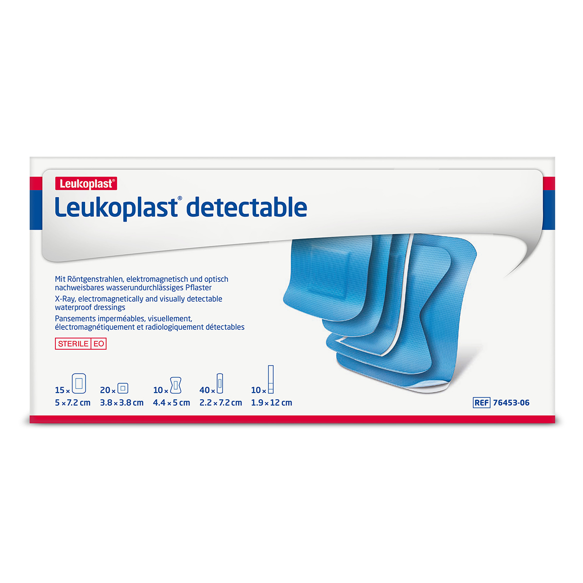 plotseling Grijp Memo Leukoplast Detectable - Blauwe pleister - Van Houdt Medical