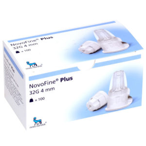 Novofine Plus Needles 32g 4mm 100 pz