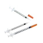 Spuiten microfine&naald close up