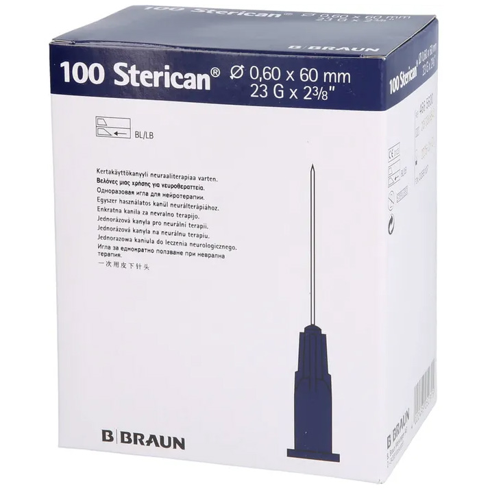 Sterican Naalden 23Gx60mm