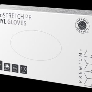 Handschoenen Vinyl Stretch Premium Plus (per 100st) - Afbeelding 3