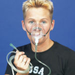 Zuurstofmaskervolwasenenmetslang