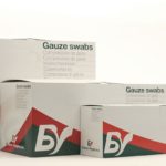 sterile gauze swabs