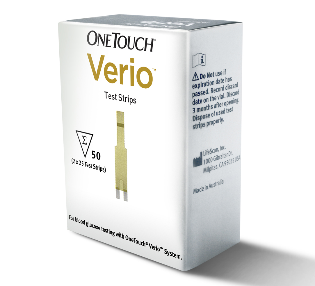 One Touch Verio teststrips