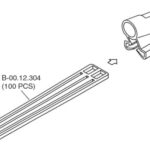 Tongspatel plexi B-000.12.304-2