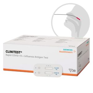 Siemens Clinitest Rapid Covid-19 + Influenza AG Test - Afbeelding 2