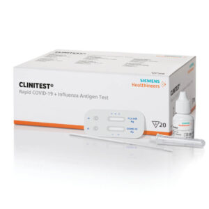 Siemens Clinitest Rapid Covid-19 + Influenza AG Test - Afbeelding 1