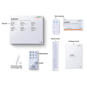 Siemens Clinitest Rapid Covid-19 + Influenza AG Test - Afbeelding 3