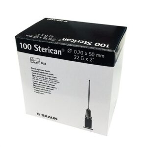 Sterican Naalden 22 G x 50 mm - Afbeelding 1